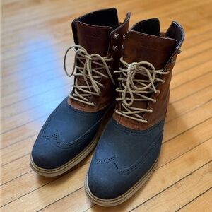 Timberland Stormbuck Waterproof Glazed TecTuff Leather Duck Boots Men’s Sz. 10